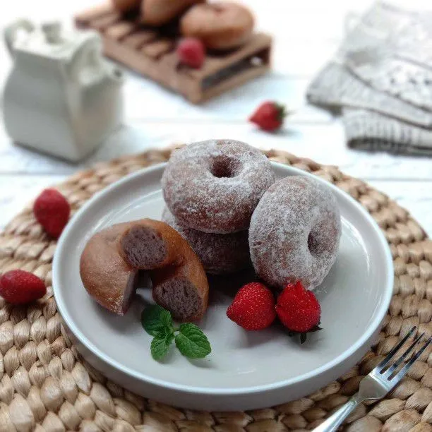 Donat Taro Eggless #JagoMasakMinggu1Periode3