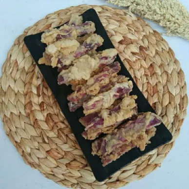 Stick Ubi Ungu Crispy #JagoMasakMinggu1Periode3