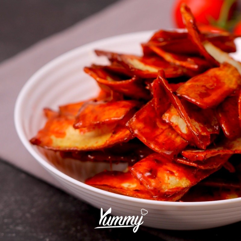 Resep Keripik Singkong Balado Enak dari Chef Yummy