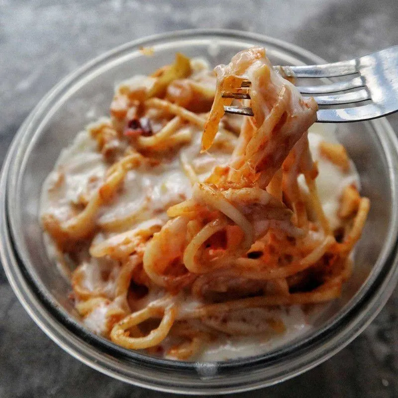 Spaghetti Topping Mozarella