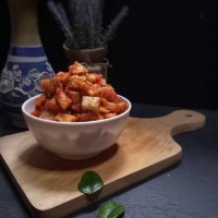 Umbi Uwi Balado Daun Jeruk #JagoMasakMinggu1Periode3