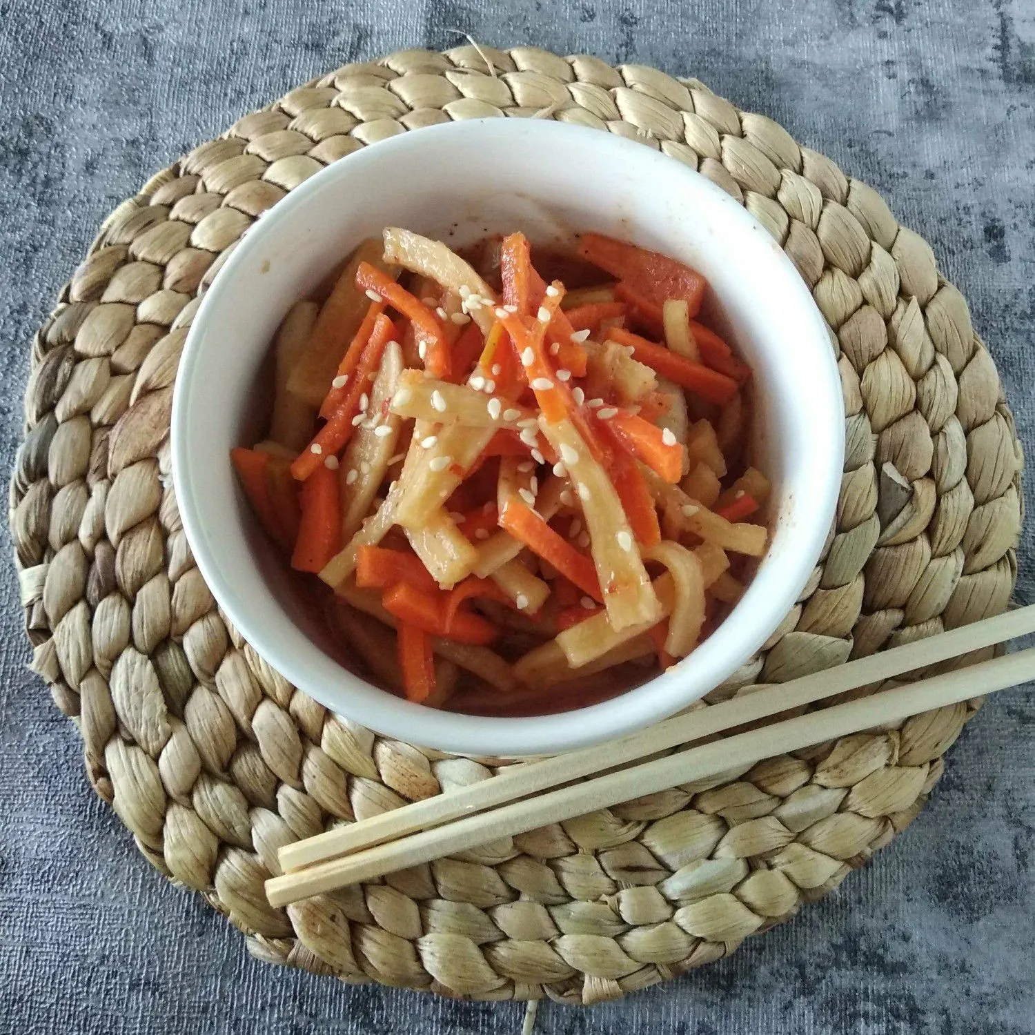 Kimchi Lobak Wortel #JagoMasakMinggu1Periode3