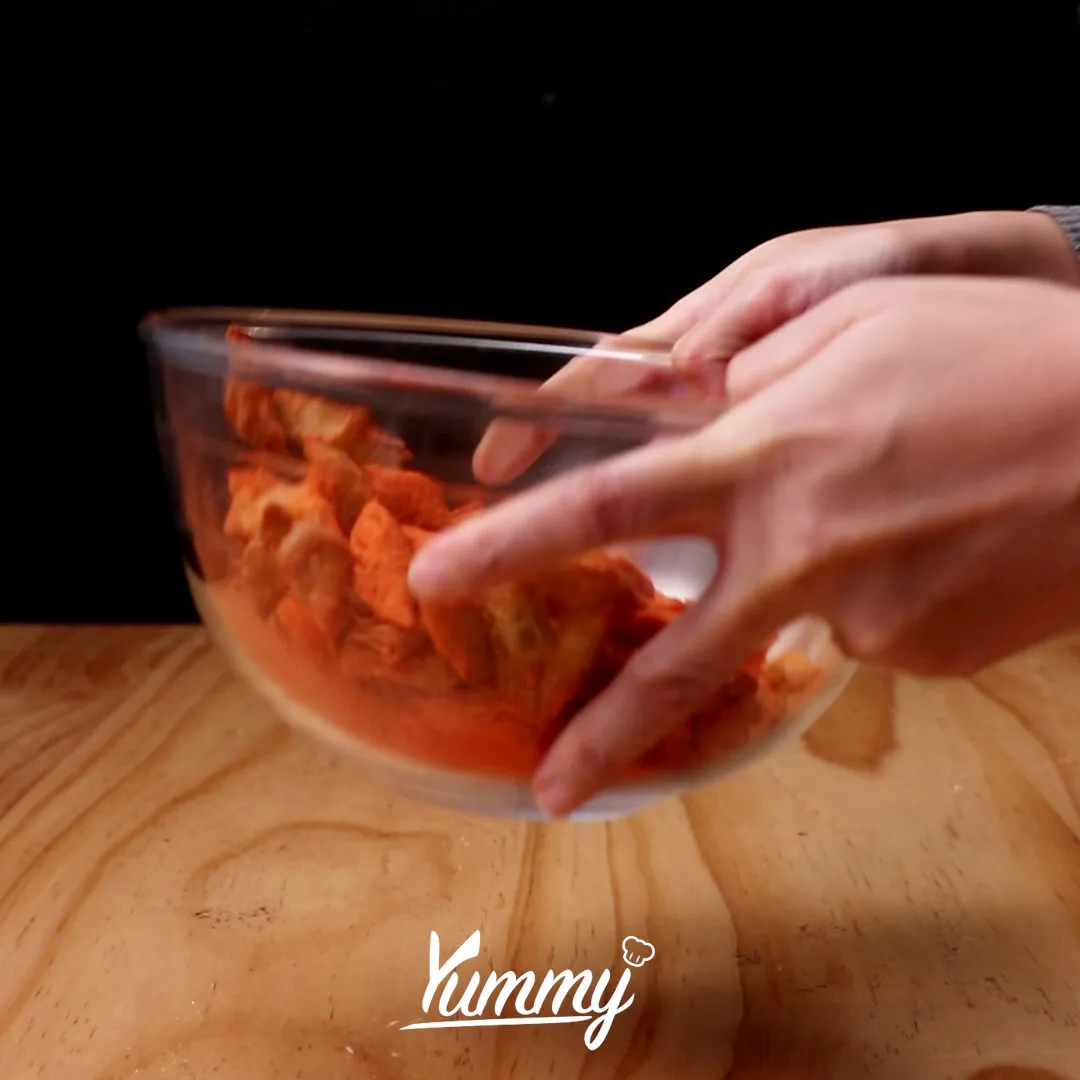 Step 5 Kulit Pangsit Balado