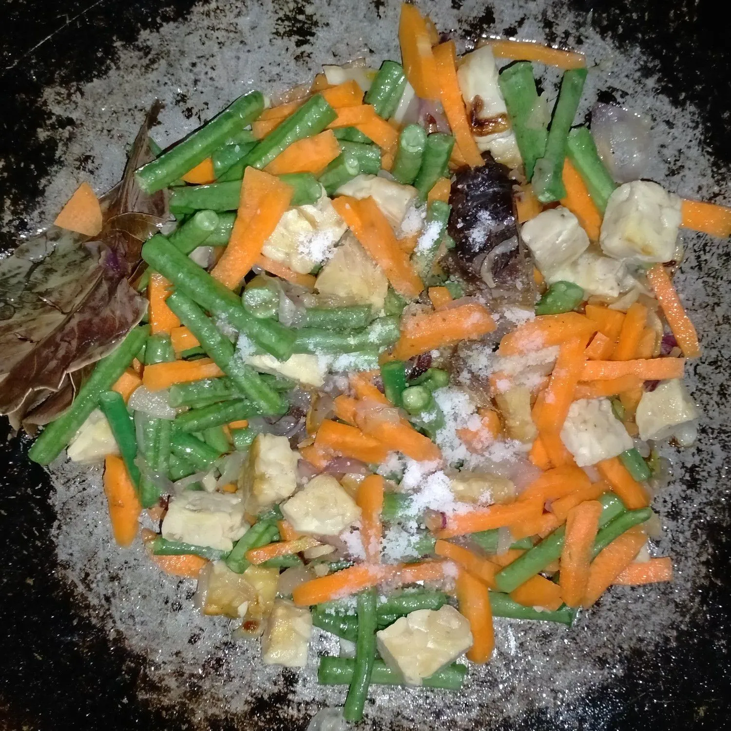 Step 5 Tumis Wortel Kacang Panjang