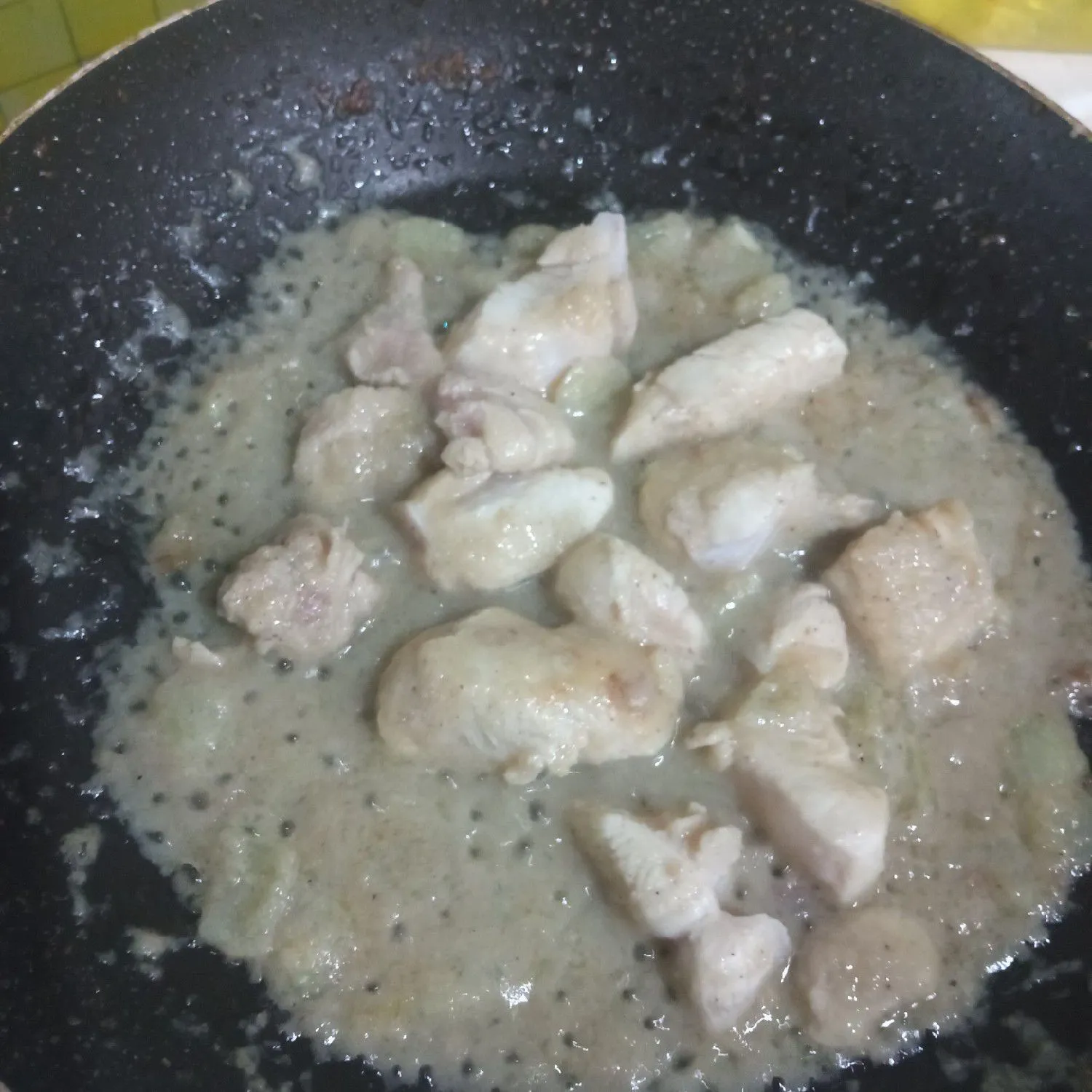 Step 4 Sup Singkong Ceker