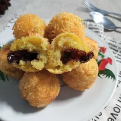Bola Ubi Coklat #JagoMasakMinggu1Periode3