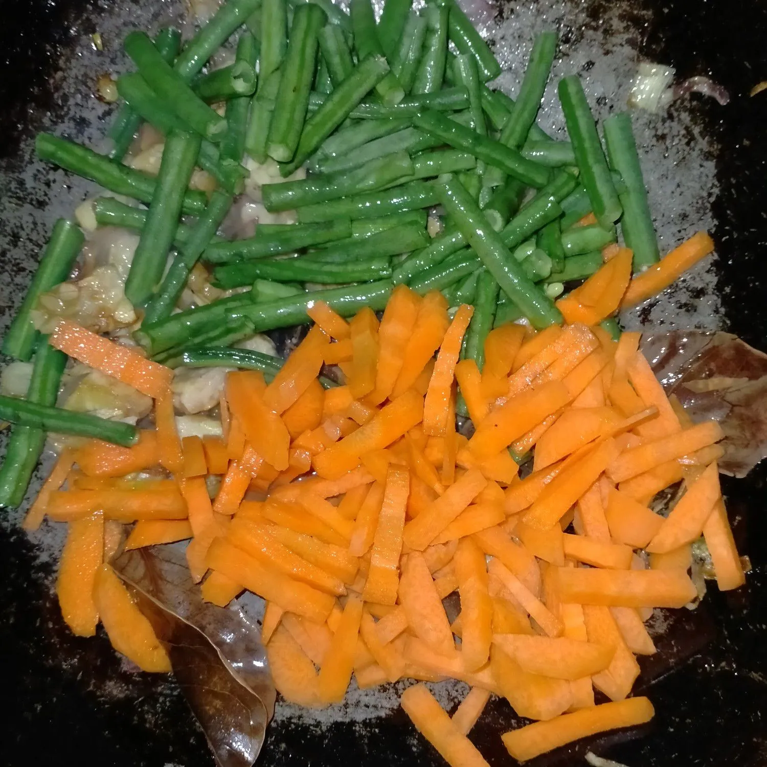 Step 4 Tumis Wortel Kacang Panjang