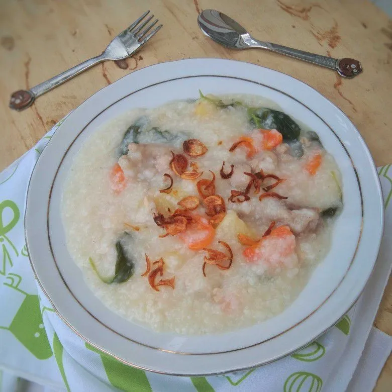 Bubur Ayam Sayur #JagoMasakMinggu1Periode3