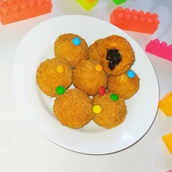 bola ubi coklat lumer #JagoMasakMinggu1Periode3