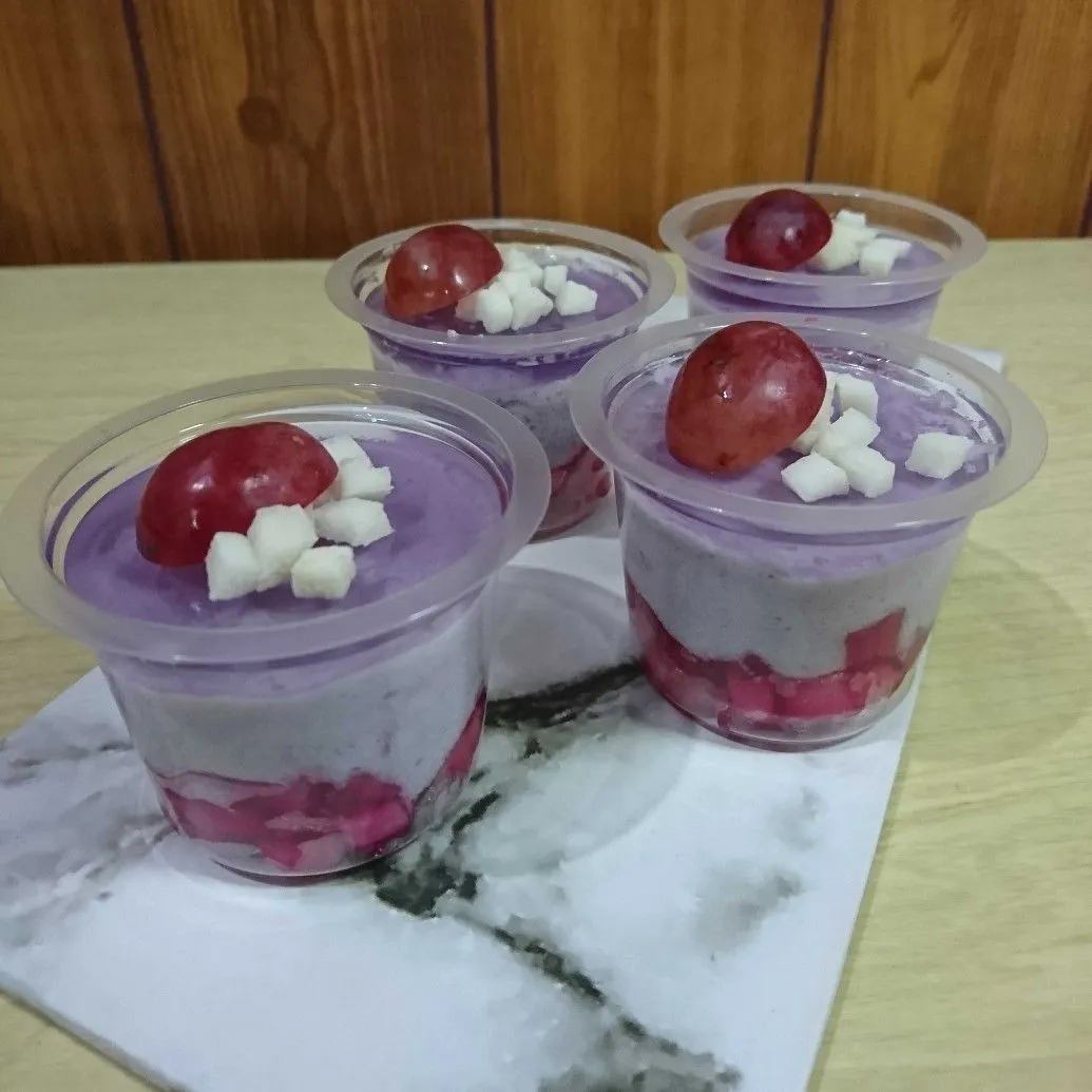 Puding Permata Bengkuang Anggur #JagoMasakMinggu1Periode3