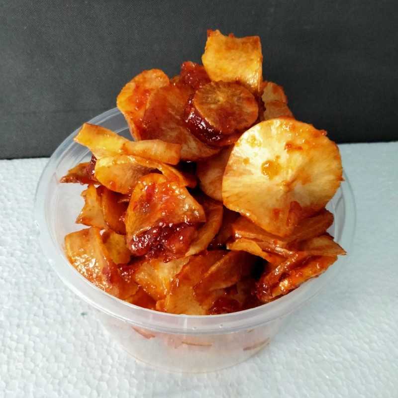 Resep Keripik Singkong Pedas Manis Jagomasakminggu1periode3 Dari Chef Dwita Nefitriani Yummy App