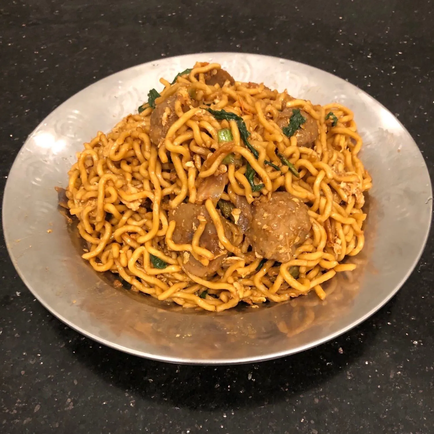 Mie Pangsit Goreng