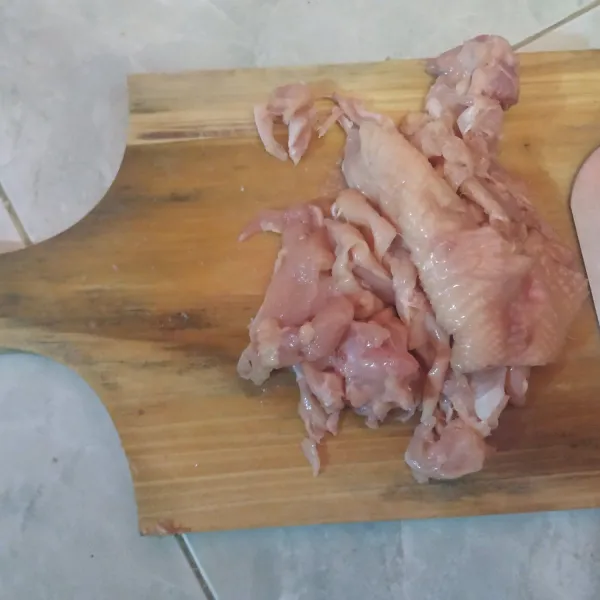 Fillet ayam dan potong-potong