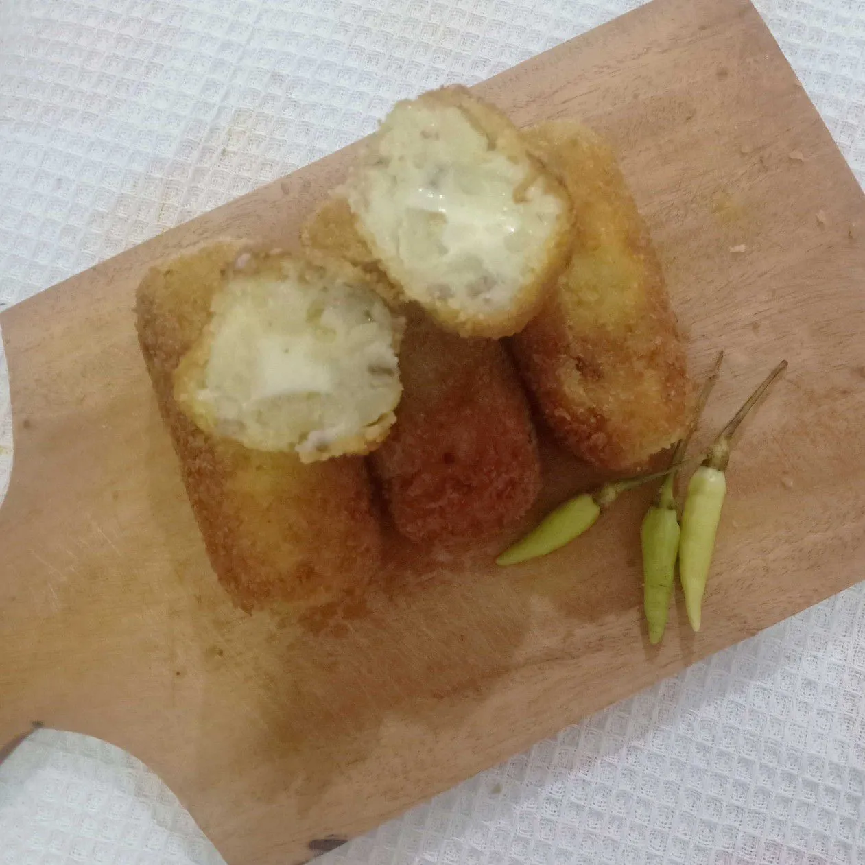 Cheesy Potato Croquette #JagoMasakMinggu1Periode3