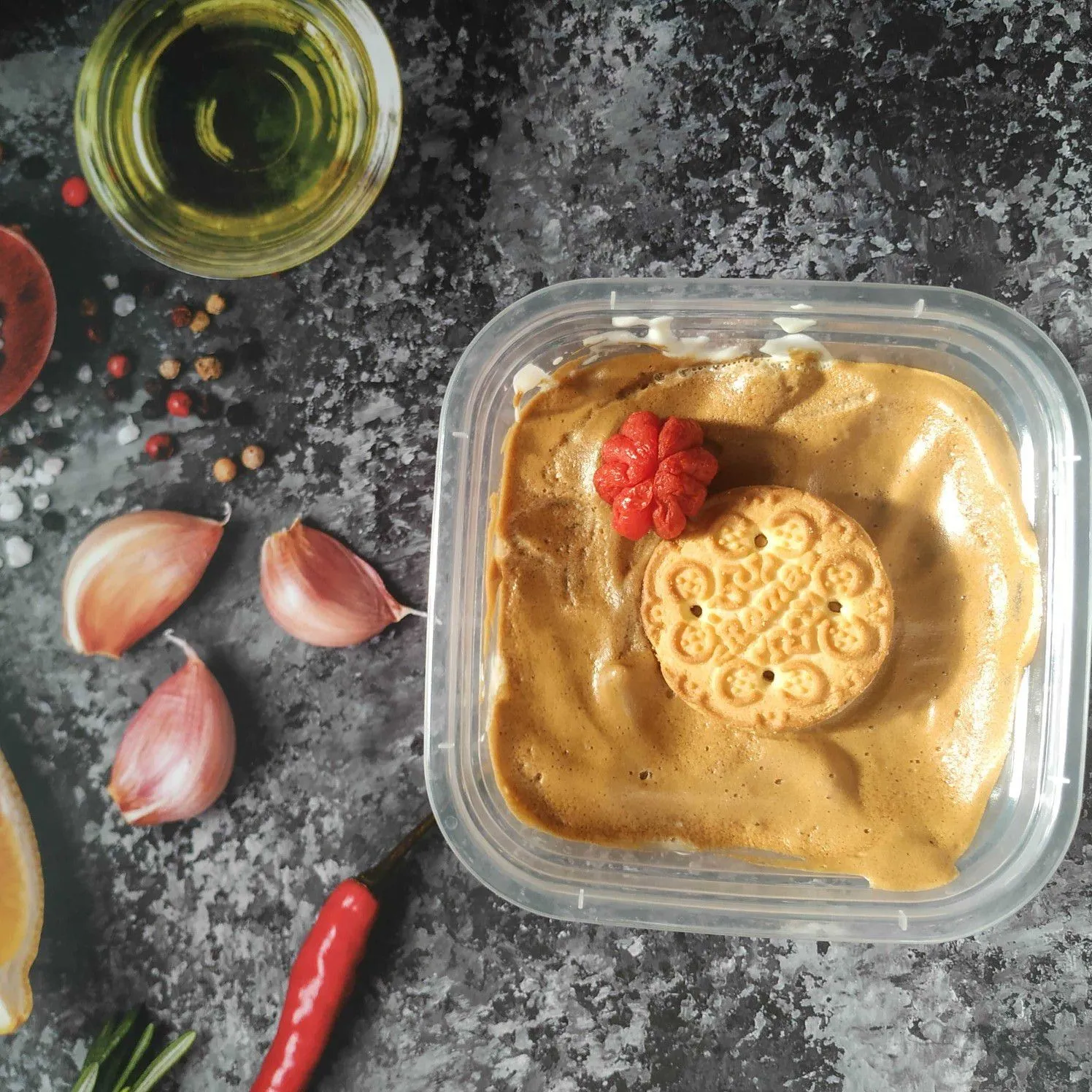 Dessert Box Coconut Dalgona