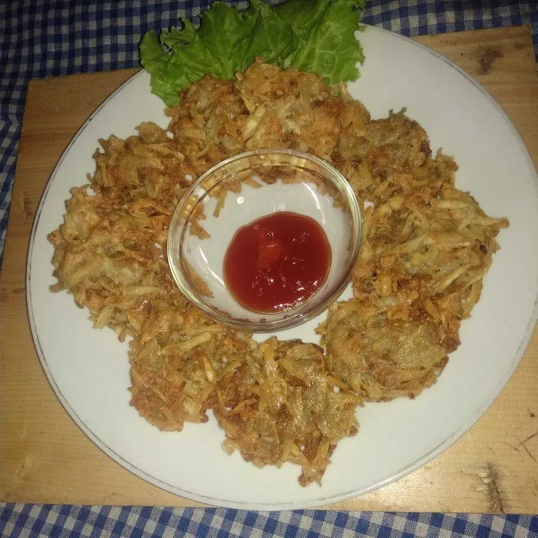 Talas goreng daging ayam #JagoMasakMinggu1Periode3