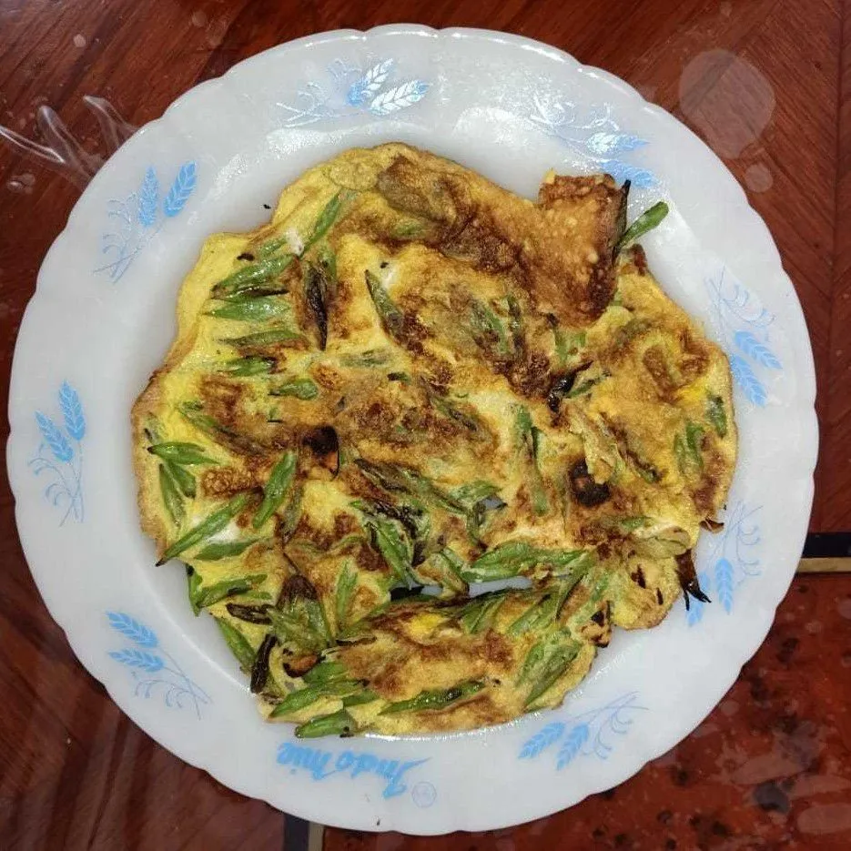 Dadar Telur Buncis