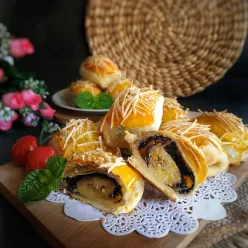 Bolen Pisang Coklat Keju #JagoMasakMinggu2Periode3