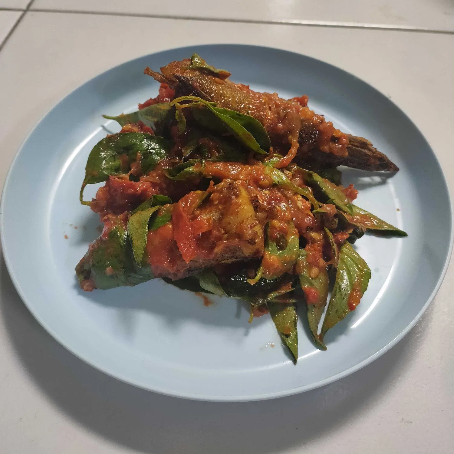 Ikan Lenjer Goreng Sambal Kemangi