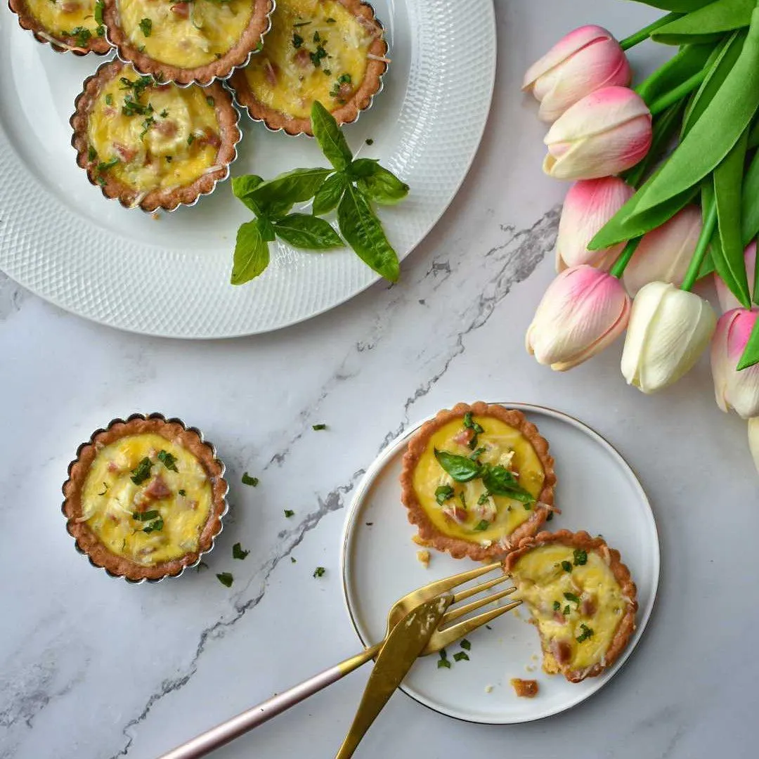 Mini Quiche Lorraine Sausage #JagoMasakMinggu2Periode3