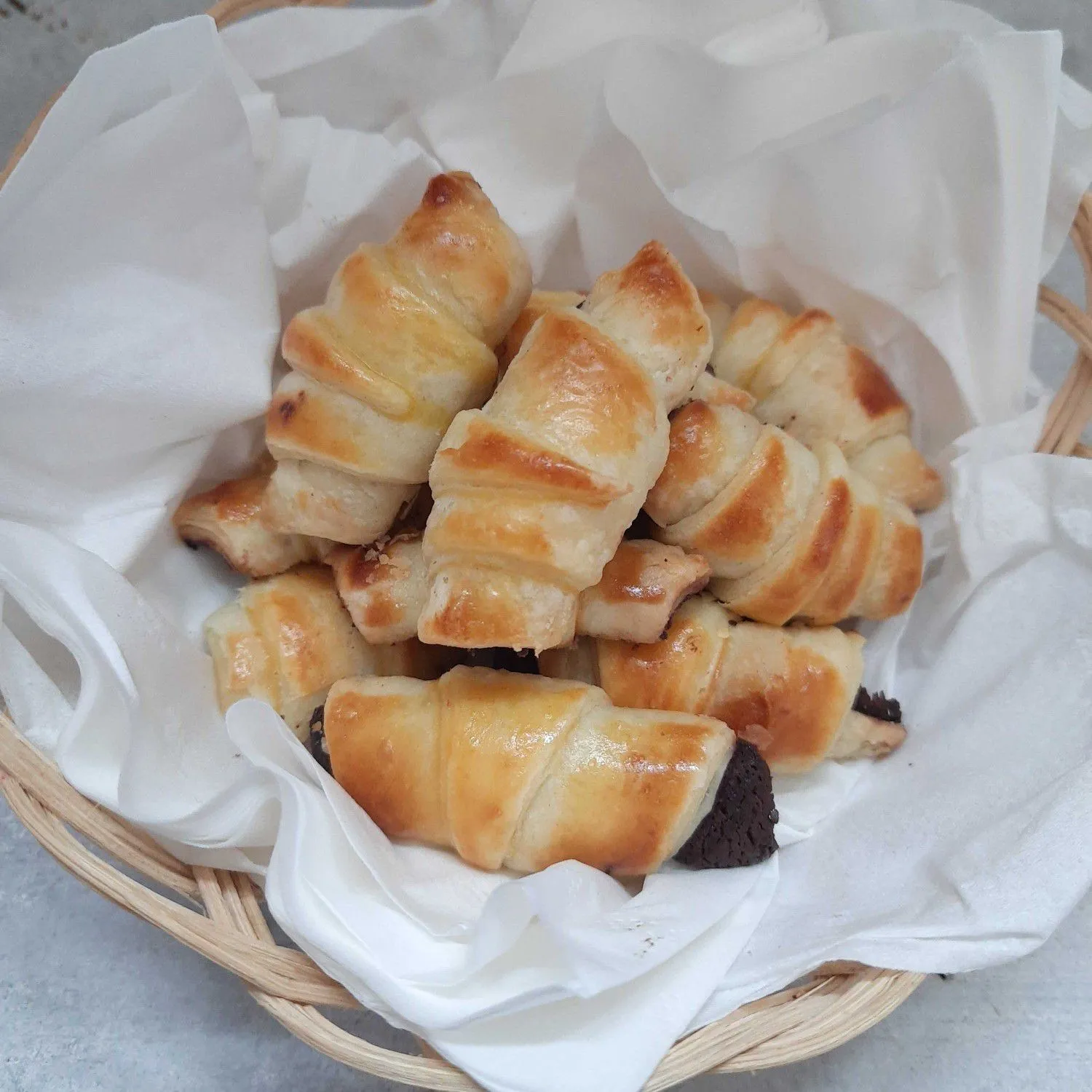 Croissant Coklat Mini #JagoMasakMinggu2Periode3