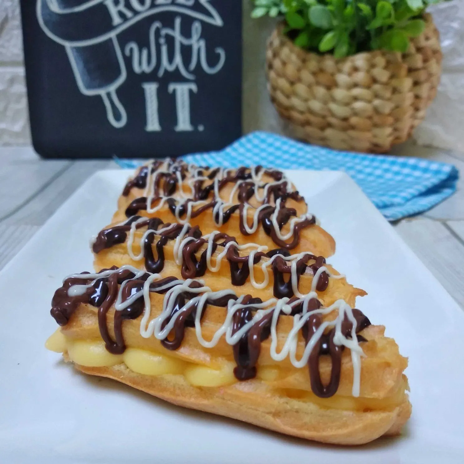 Vanilla Eclairs #JagoMasakMinggu2Periode3