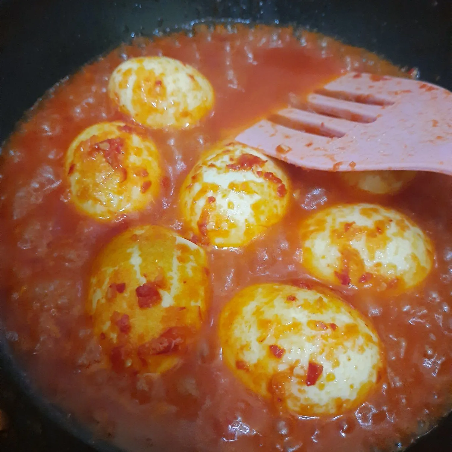 Step 4 Telur Balado
