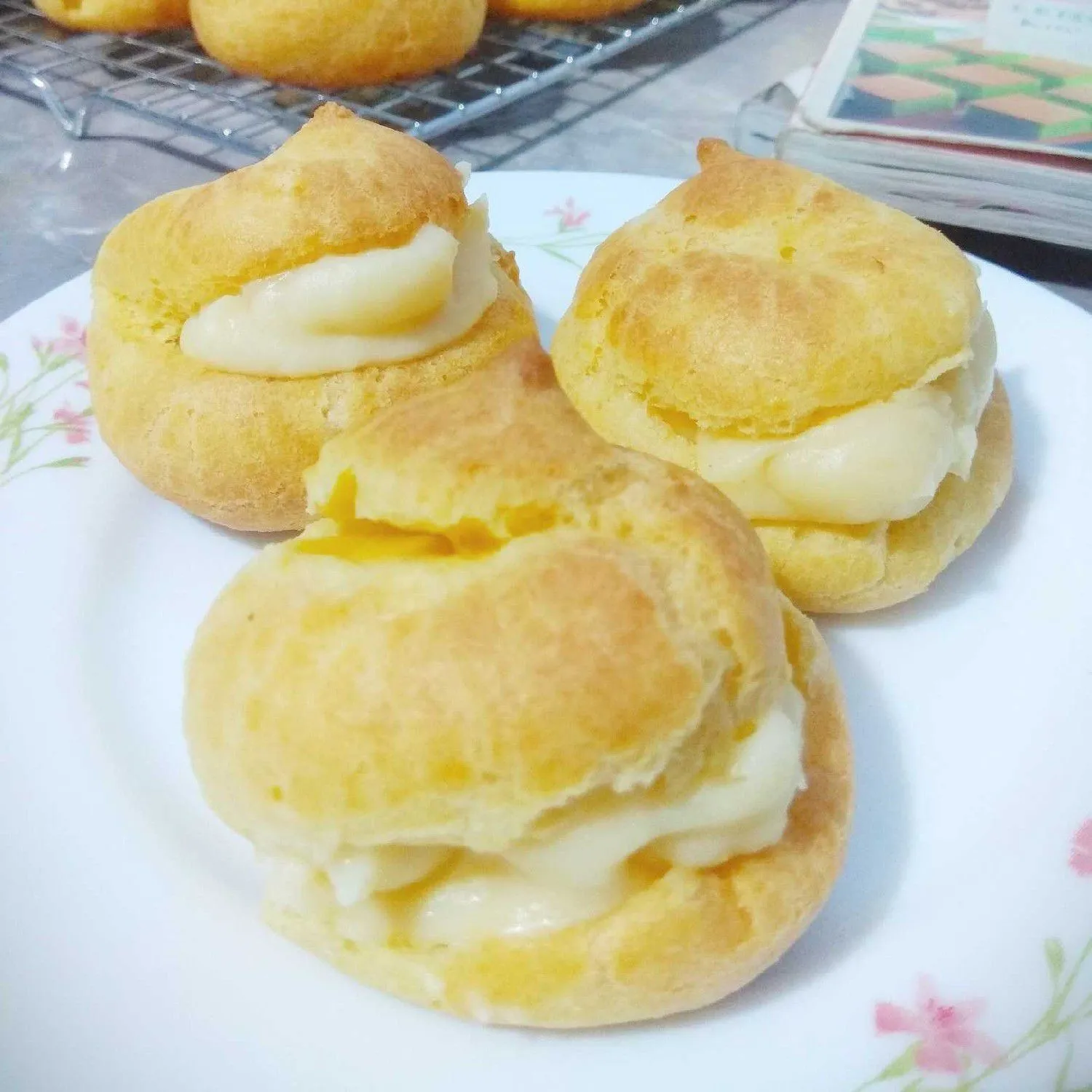 Choux Puff Vanilla/Kue Sus #JagoMasakMinggu2Periode3