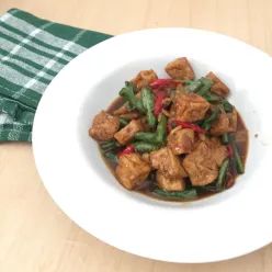 Tumis Tahu Kacang Panjang