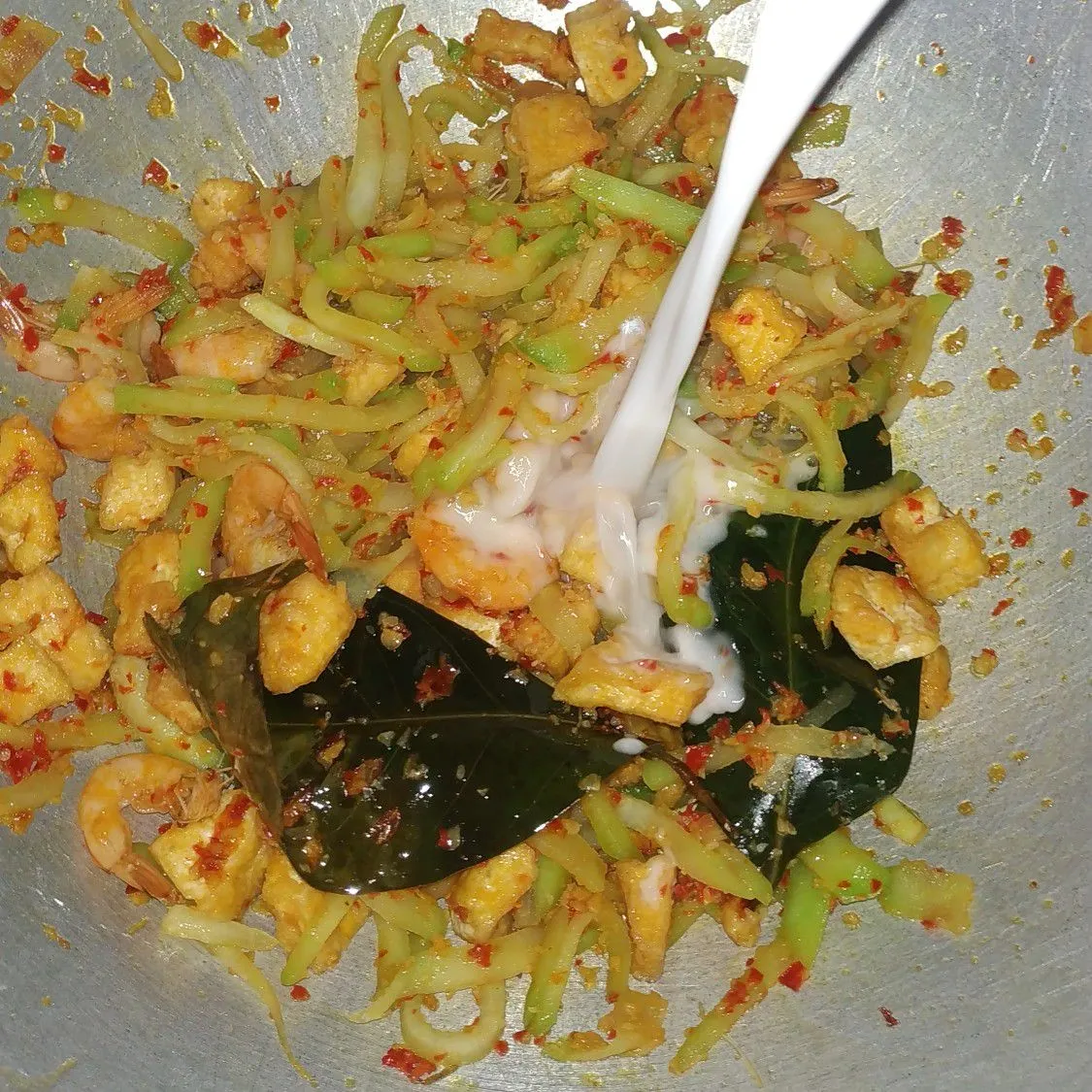 Step 6 Sayur Lodeh Manisa Udang