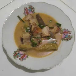 Ikan Pari Masak Santan