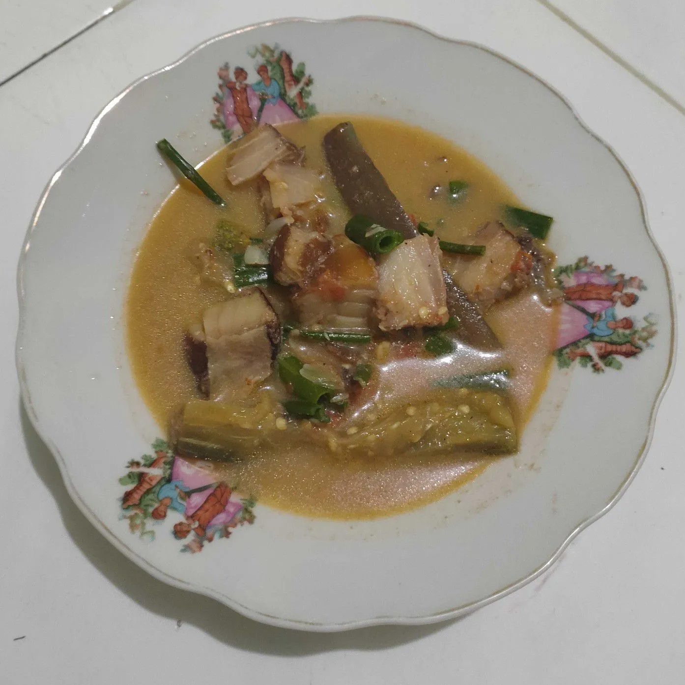 Ikan Pari Masak Santan