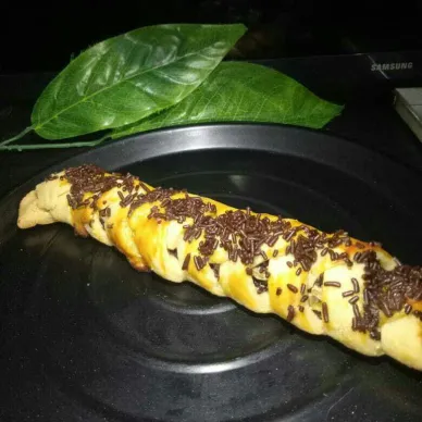 Strudel Pisang Coklat Kacang #JagoMasakMinggu2Periode3