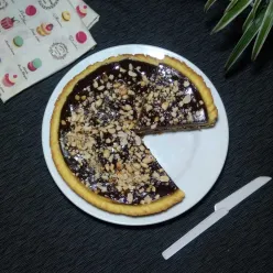 Pie Susu Cokelat Kacang #JagoMasakMinggu2Periode3