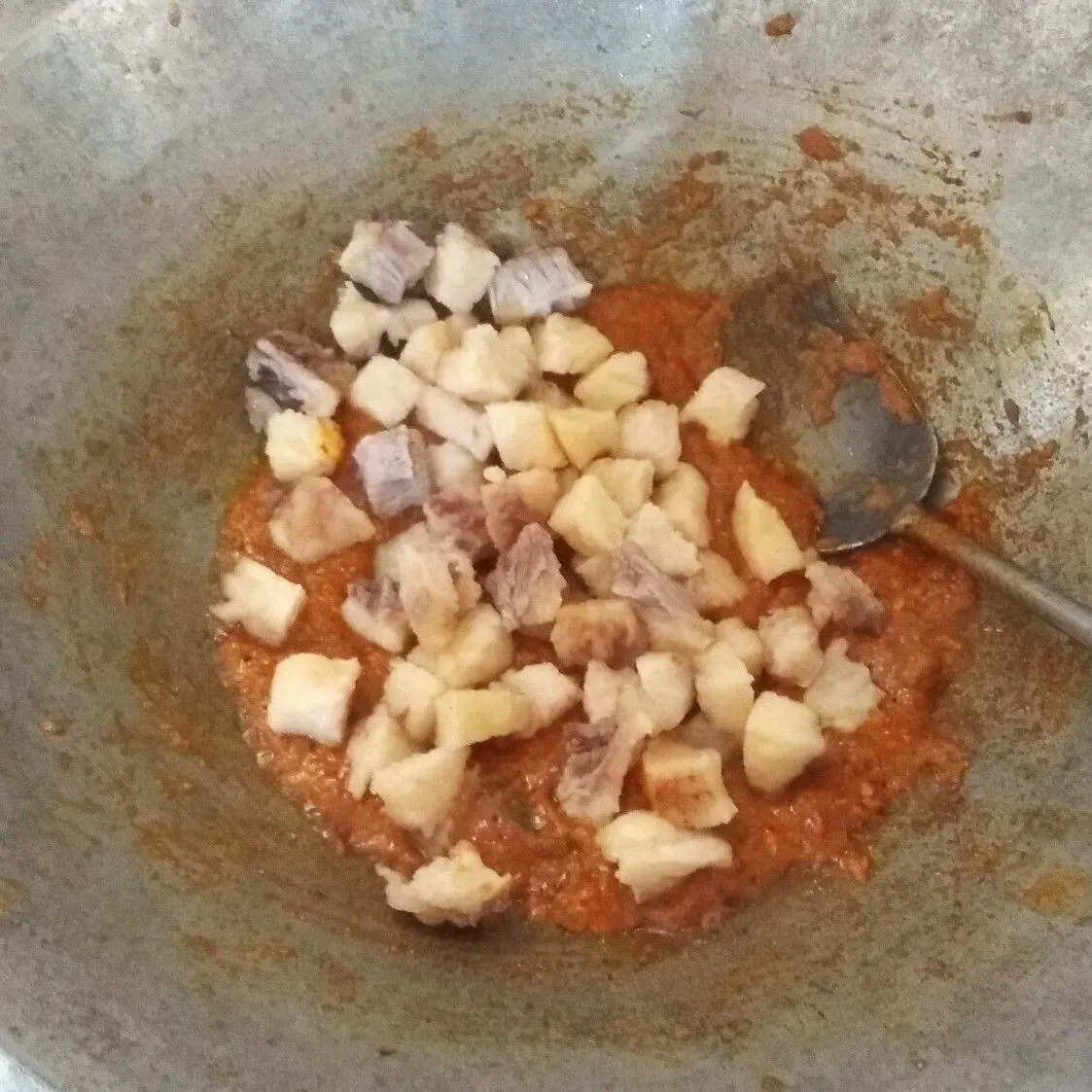 Step 5 Rendang Jando Sapi
