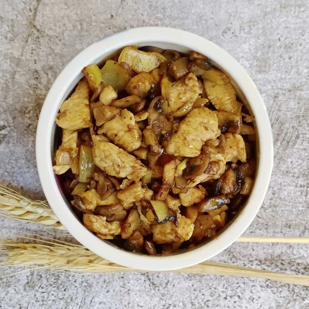 Tumis Ayam Jamur untuk Tim Nasi #JagoMasakMinggu3Periode3