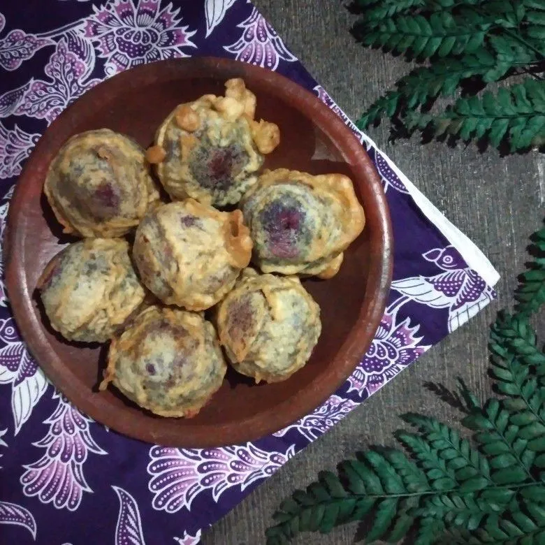 Getuk Goreng Ubi Ungu Isi Keju #JagoMasakMinggu1Periode3