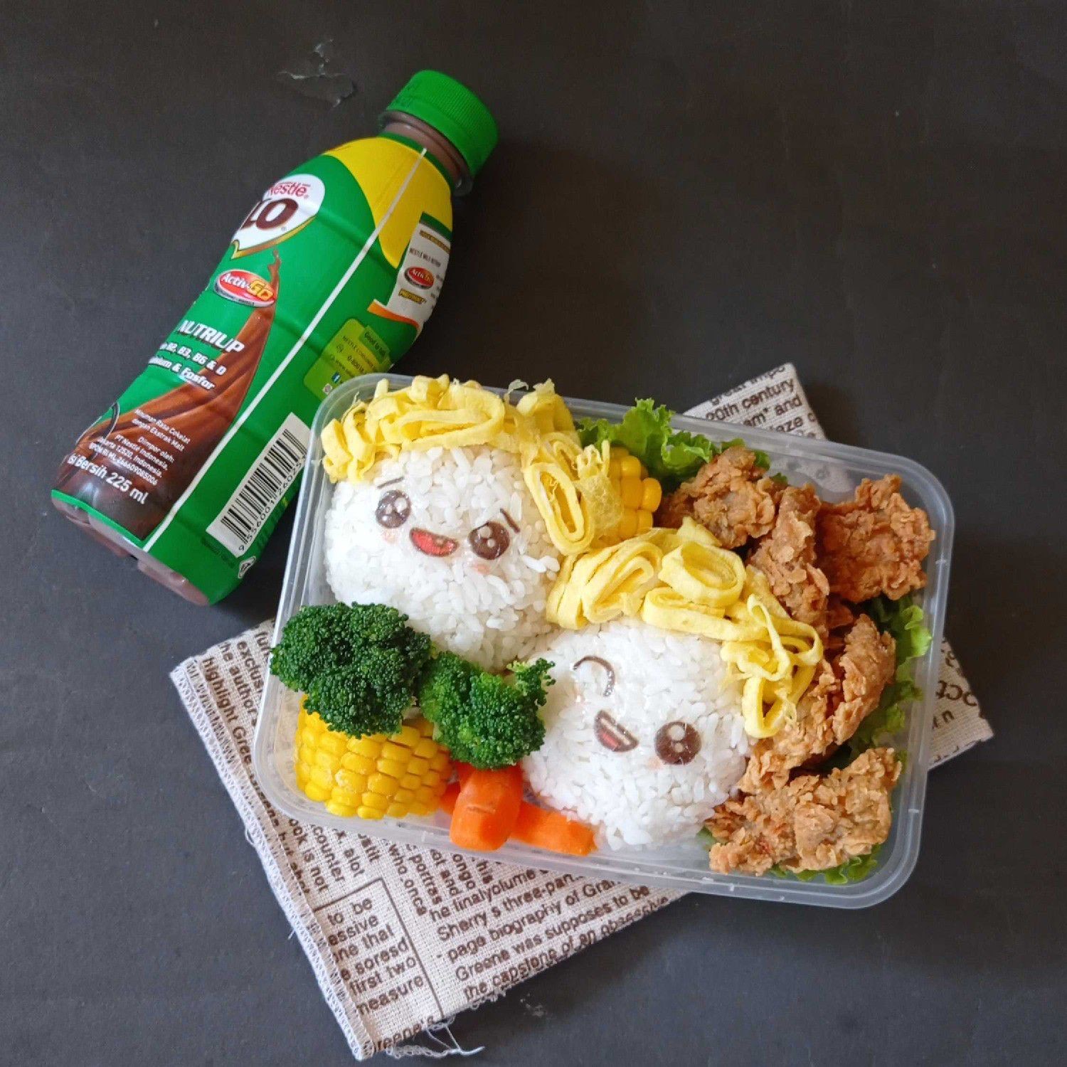 Resep Nasi Bento Ayam Krispi #JagoMasakMinggu3Periode3 Sederhana ...