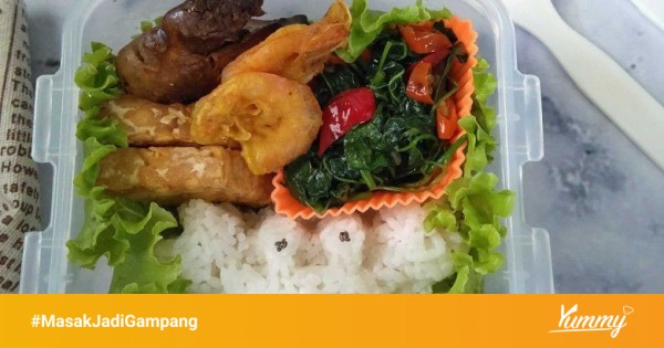 Resep Bento Nasi Bekal #JagoMasakMinggu3Periode3 Sederhana Rumahan di ...