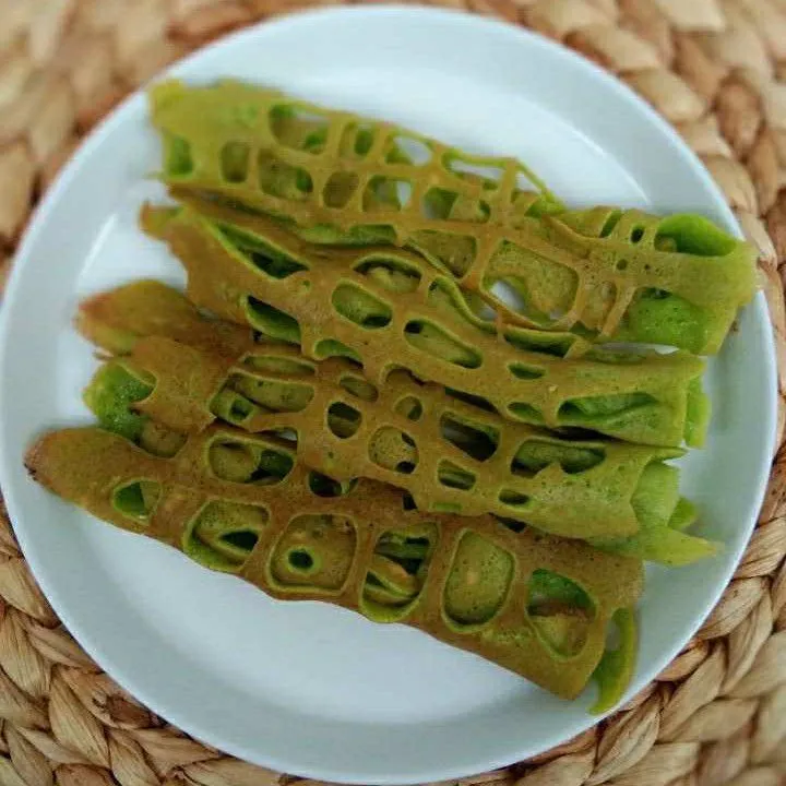 Kue Jaring Laba Laba Pandan #JagoMasakMinggu3Periode3