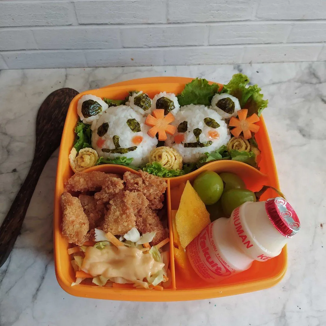 Bento Mini Chicken Katsu #JagoMasakMinggu3Periode3