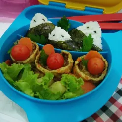Bento bihun gulung telur kecap #JagoMasakMinggu3Periode3