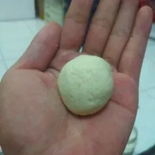 Kemudian tutup semua bagian dan bulatkan.