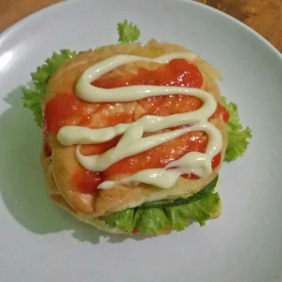 Burger Telur Rumahan #JagoMasakMinggu3Periode3