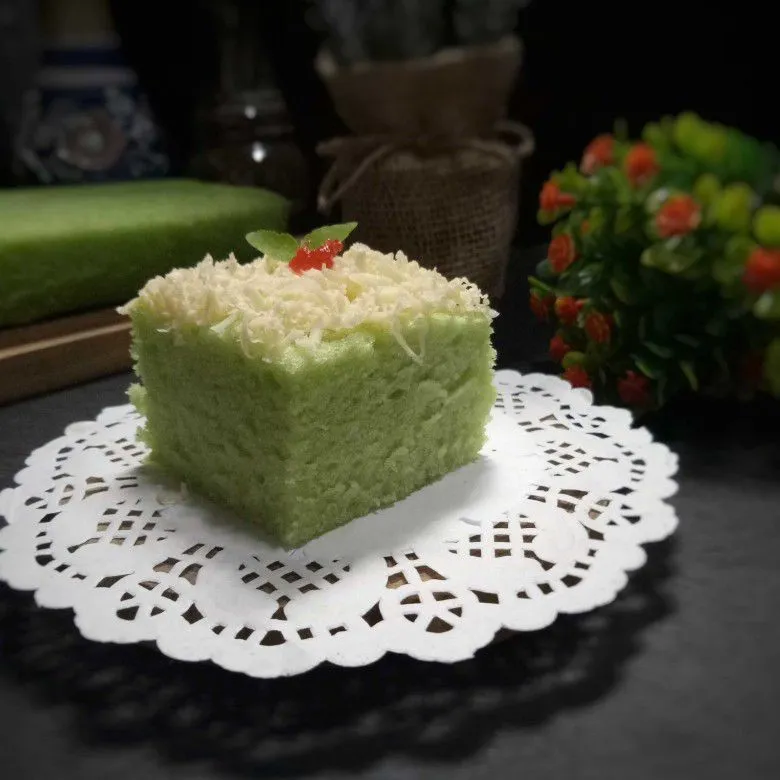 Bolu Kukus Pandan Keju #JagoMasakMinggu3Periode3