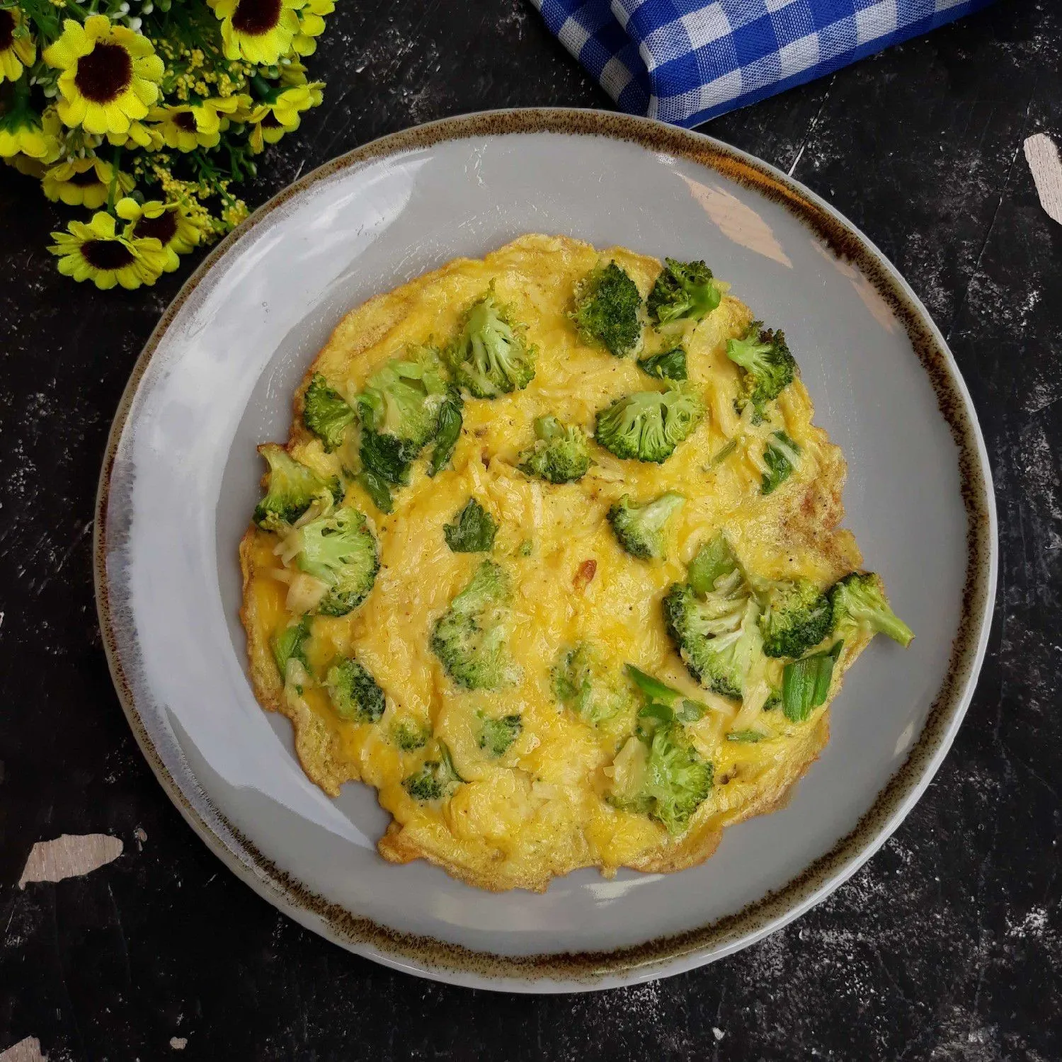 Omelette Brokoli Keju #JagoMasakMinggu3Periode3