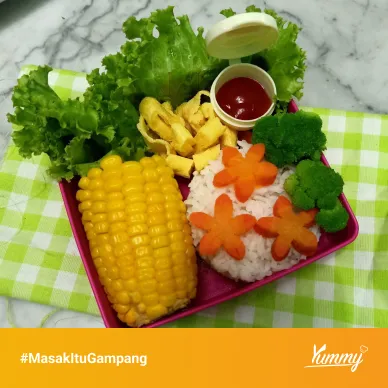Resep Mini Simple Bento #JagoMasakMinggu3Periode3 Sederhana Rumahan ...