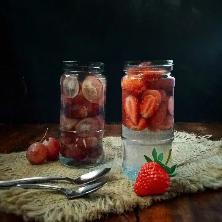 Manisan Buah Anggur & Strawberry #JagoMasakMinggu3Periode3