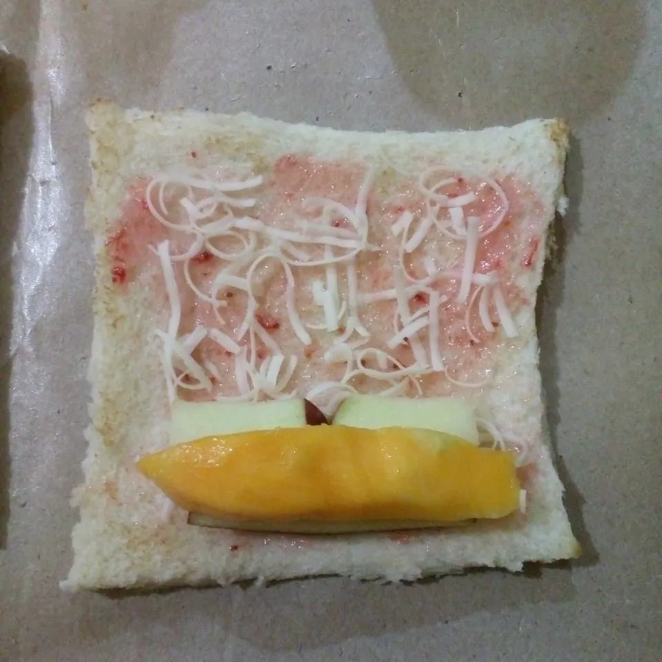 Step 3 Roti Gulung Panggang