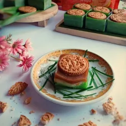Tako pandan biskuit kelapa #JagoMasakMinggu3Periode3
